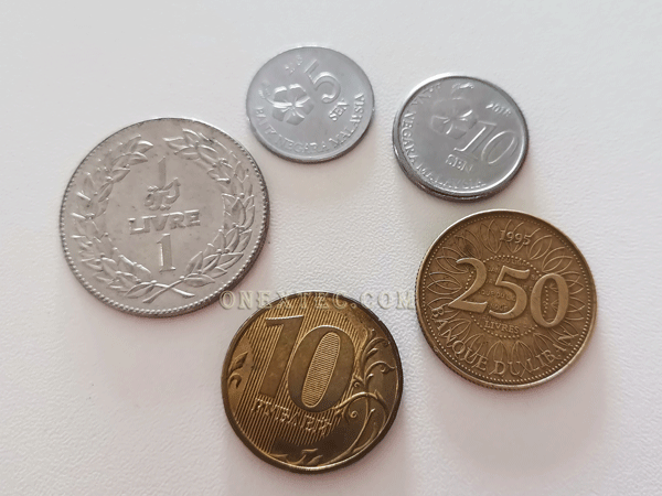 Coin of Banque Du Liban-2